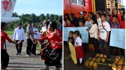 Disambut Durian dan Antusiasme Warga, Bobby Nasution Awali Berkantor di Kepulauan Nias