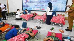 Bakti TNI AU, Wilayah Medan Gelar Donor Darah dan Pemeriksaan Kesehatan
