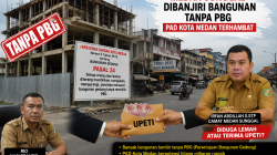 Diduga Marak Bangunan Tanpa PBG di Medan Sunggal, Kinerja Trantib Kecamatan Disorot