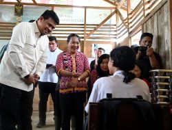 Bertahun-tahun Belajar di Bangunan Papan, Siswa SMP di Nias Utara Akhirnya Segera Nikmati Sekolah Permanen