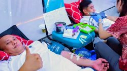 Mengalirkan Harapan kepada Sesama, Bapas Palangka Raya Mengisi Momen Kemerdekaan Melalui Aksi Donor Darah