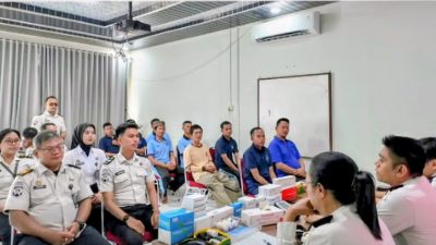 Wujud Kepedulian Semarakkan Kemerdekaan, Rutan Pangkalan Brandan Gelar Cek Kesehatan Gratis