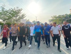 Pelindo Regional 1 Cabang Belawan Turut Sukseskan Pelaksanaan Car Free Day Perdana di Belawan