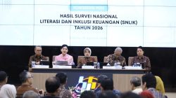 OJK, LPS, dan BPS Umumkan Hasil Survei Nasional Literasi dan Inklusi Keuangan Tahun 2026