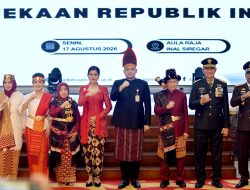 Busana Adat Warnai Upacara HUT ke-81 RI, Bobby Nasution Tekankan Keberagaman Sumut