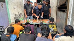 Dua Titik Sarang Narkoba di Mangkubumi Digerebek, 9 Pria Ditangkap