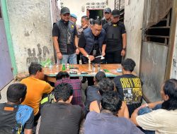 Dua Titik Sarang Narkoba di Mangkubumi Digerebek, 9 Pria Ditangkap