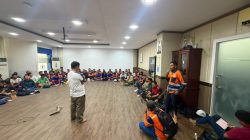 Cegah Kecelakaan di Area Pelabuhan, PMT Edukasi 390 Pekerja tentang Bahaya Blind Spot