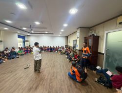 Cegah Kecelakaan di Area Pelabuhan, PMT Edukasi 390 Pekerja tentang Bahaya Blind Spot