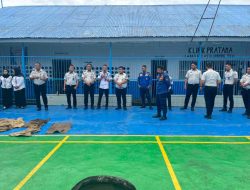 Lapas Gunungtua Gelar Simulasi Pencegahan Kebakaran di Area Dapur
