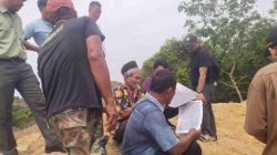 Polres Paluta Cek TKP Dugaan Penyerobotan Lahan, Pelapor Klaim Kebun Karet Dirusak Alat Berat