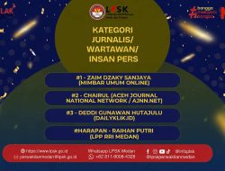 Dedy Hutajulu Raih Juara III Lomba Menulis LPSK Perwakilan Medan 2026