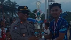 Maninggir FC Batang Pane III Juara Bumdes Cup I, Boyong Trofi Bergilir