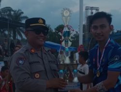 Maninggir FC Batang Pane III Juara Bumdes Cup I, Boyong Trofi Bergilir
