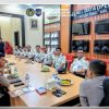 Rutan Pangkalan Brandan Bersama UPT Pemasyarakatan se-Rayon Langkat Koordinasi Penguatan Keamanan dengan Polres Langkat