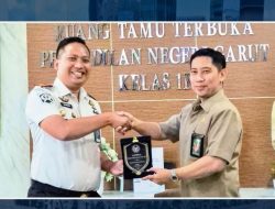 Perkuat Sinergi Penegakan Hukum, Karutan Garut Bersama Kalapas dan Kabapas Temui Ketua PN Garut