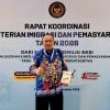 Kepala Bapas Kelas I Palangka Raya Theo Adrianus Ikuti Kegiatan Rapat Koordinasi Kementerian Imipas Tahun 2026