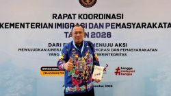 Kepala Bapas Kelas I Palangka Raya Theo Adrianus Ikuti Kegiatan Rapat Koordinasi Kementerian Imipas Tahun 2026