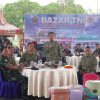 TNI AU Lanud Soewondo Gelar Bazar dan Pasar Murah Rakyat