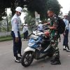 Jelang HUT ke-81 TNI, Satpom Lanud Soewondo Perkuat Disiplin dan Tertib Berlalu Lintas