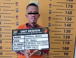 Pesan Uang Palsu Secara Online, Pria di Batubara Ditangkap di Medan