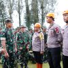 Pangdam I/BB Tinjau Kesiapsiagaan Penanganan Erupsi Gunung Sinabung, 1.279 Personel Disiagakan