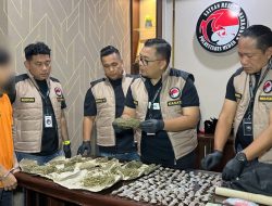 Residivis Pencurian Beralih Jadi Bandar Ganja, 141 Paket Disita dari Rumah di Medan
