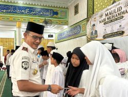 Peringatan Maulid Nabi Muhammad SAW dan Santunan Anak Yatim di Lapas Kelas I Medan