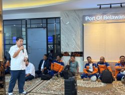 PMT Libatkan 360 Personel untuk Tingkatkan Operasional Terminal 1 Belawan