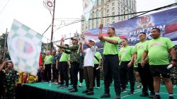 Wagub Sumut Lepas Ribuan Peserta Fun Run 5K HUT ke-81 TNI