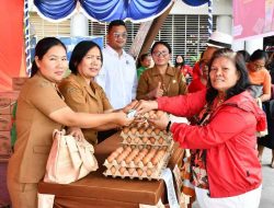 Serentak Se-Sumut, Pemkab Samosir Gelar Gerakan Pangan Murah