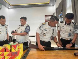 Lapas Gunungtua Periksa Senjata dan Amunisi, Pastikan Sarana Pengamanan Siap