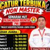 PMI Paluta Gelar Turnamen Catur Berhadiah Jutaan Rupiah