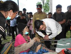 Gunung Sinabung Erupsi, Bobby Nasution Pastikan Kebutuhan Pengungsi Terpenuhi