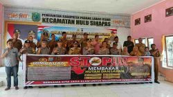 Kapolres Paluta Sampaikan Pesan Kamtibmas dan Pencegahan Karhutla di Hulu Sihapas