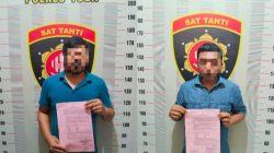 Polres Toba Tahan Dua Tersangka Penipuan dan Penggelapan Rp51,5 Juta, Begini Modusnya