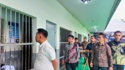 Kanwil Ditjenpas Sumatera Utara Laksanakan Monitoring dan Evaluasi di Rutan Pangkalan Brandan