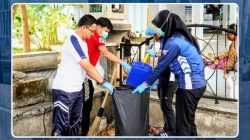 Peduli Kebersihan Lingkungan, Rutan Kelas IIB Garut Laksanakan Kegiatan Bersih-Bersih di Alun-Alun Kabupaten Garut