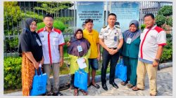 Rutan Pangkalan Brandan Salurkan Bantuan Bahan Pokok kepada Keluarga Warga Binaan