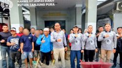 Rangkaian Hari Bakti KEMENIPAS yang ke 2 Tahun 2026 Rutan Tanjung Pura Gelar Gotong Royong 