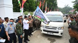 Bobby Nasution Luncurkan 33 Bus Gratis Untuk Layani 1.008 Pelajar di Lima Kabupaten