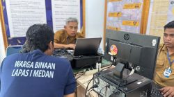 Lapas Kelas I Medan Gelar Perekaman E-KTP dan Pemadanan NIK WBP Bersama Disdukcapil: Wujudkan Pemenuhan Hak Layanan Kesehatan Warga Binaan