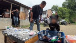 Sarang Narkoba Gang Pantai Digerebek, Seorang Pria Diamankan, Pelaku Lain Lompat ke Sungai