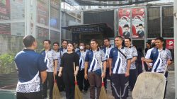 Melalui Kerja Bakti, Rutan Labuhan Deli Bangun Kesiapsiagaan Lingkungan Menghadapi Musim Penghujan