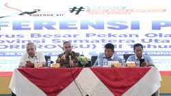 Porprovsu 2026 Bergeser ke 1–9 Desember, KONI Sumut Pastikan 30 Cabor Tetap Dipertandingkan