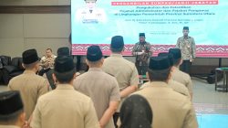 Pj Sekdaprov Sumut Lantik 15 Pejabat Bapenda, Tekankan Optimalisasi PAD